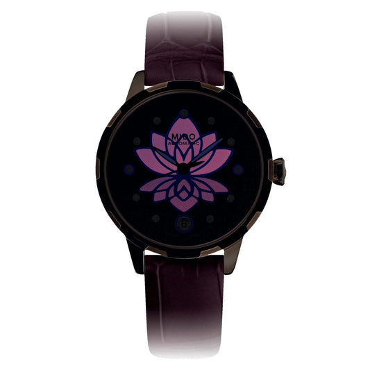 Mido horloge Rainflower Night 34mm parelmoer diamanten automatisch staal PVD roségoud afwerking M043.207.36.106.00