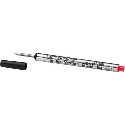 Montblanc 1 navulling voor roller systeem zonder dop medium rood Modena punt M 124518