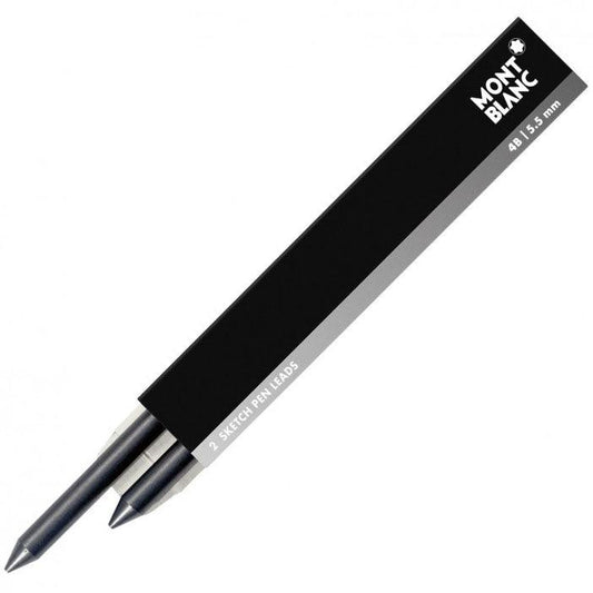 Montblanc 2 potloden 4B voor Leonardo Sketch Pen 5,5mm 111756