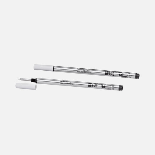 Montblanc 2 navullingen voor finelinerpunt M Mystery Black zwart 128246