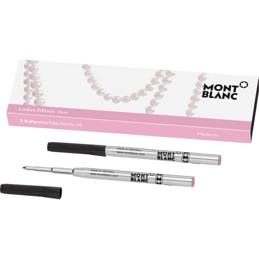 Montblanc 2 navullingen voor balpen (M) Ladies Edition Pearl Pink (roze) 118886
