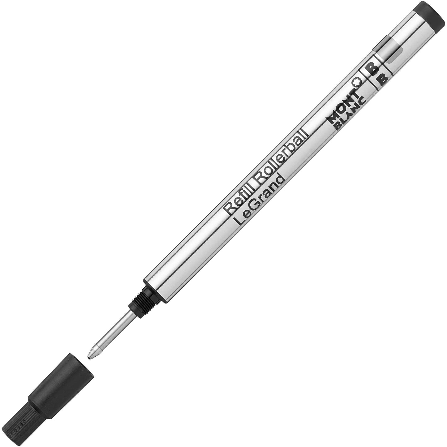 Montblanc 2 LeGrand Broad Mystery Black rollerball navullingen zwart 128226