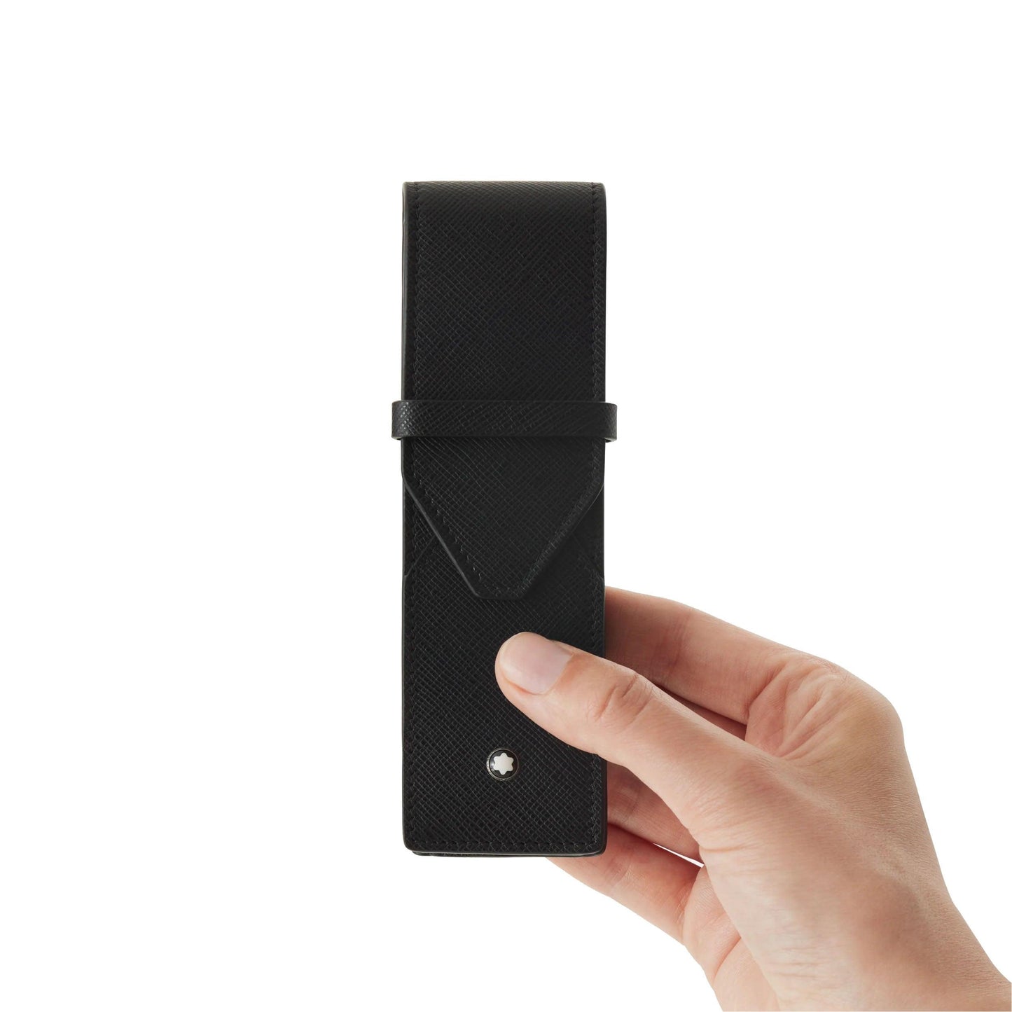 Montblanc etui voor 2 schrijfinstrumenten Montblanc Sartorial zwart 130751