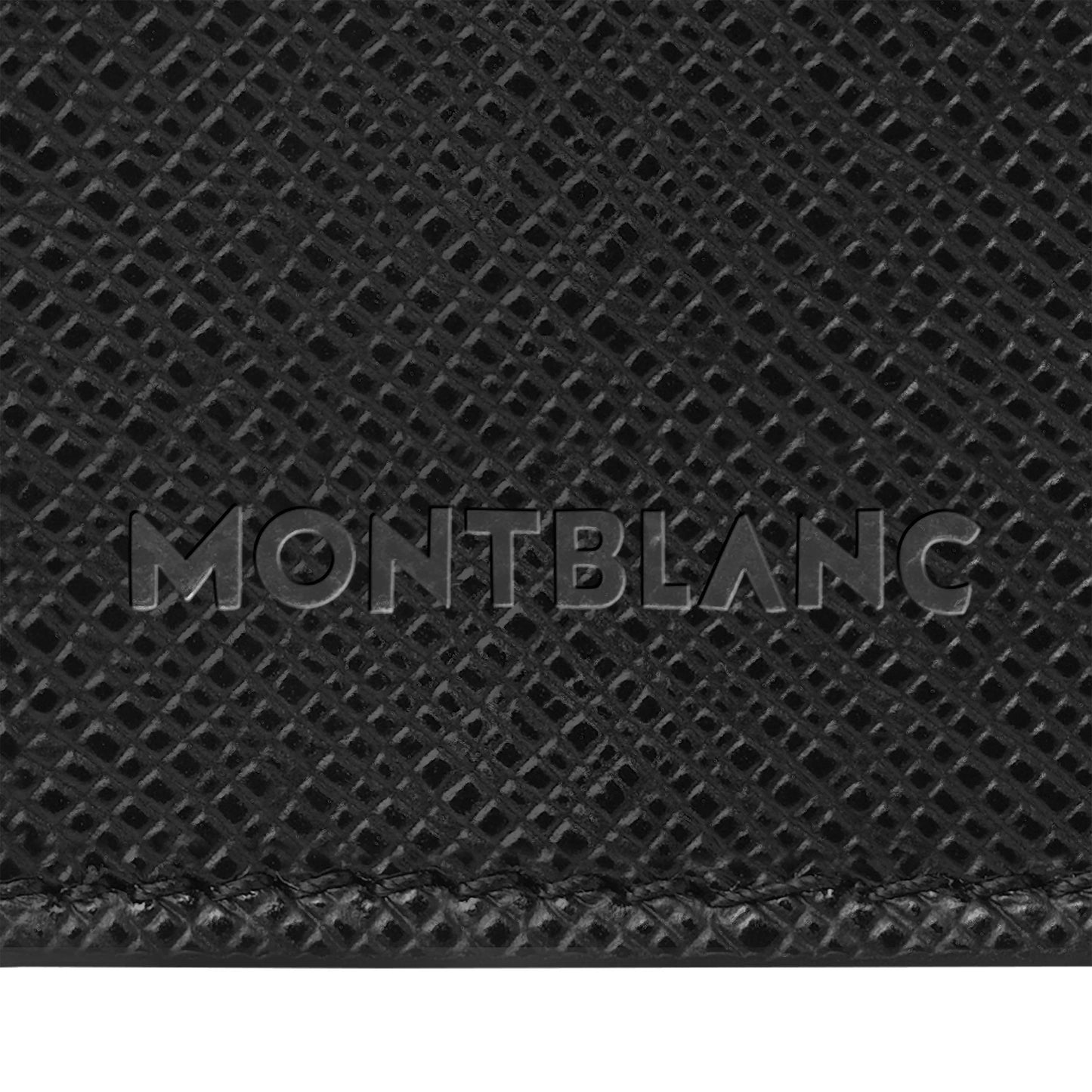 Montblanc etui voor 2 schrijfinstrumenten Montblanc Sartorial zwart 130751