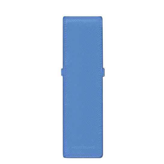 Montblanc etui voor 2 schrijfinstrumenten Sartorial Dusty Blue 198255