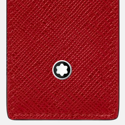 Montblanc etui pennenhouder voor 2 schrijfinstrumenten Montblanc Sartorial rood 131204
