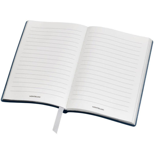 Montblanc notitieblok notebook 148 gelinieerd Indigo (indigo) luxe schrijfwaren 118037