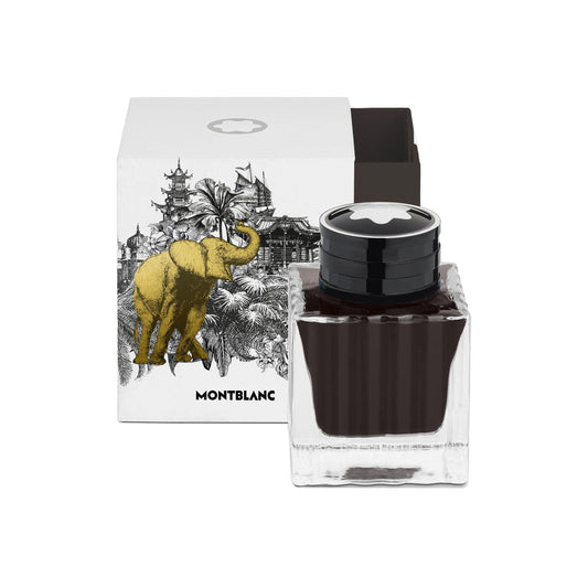 Montblanc inktfles 50 ml Meisterstück Around the World in 80 Days bruin 130290