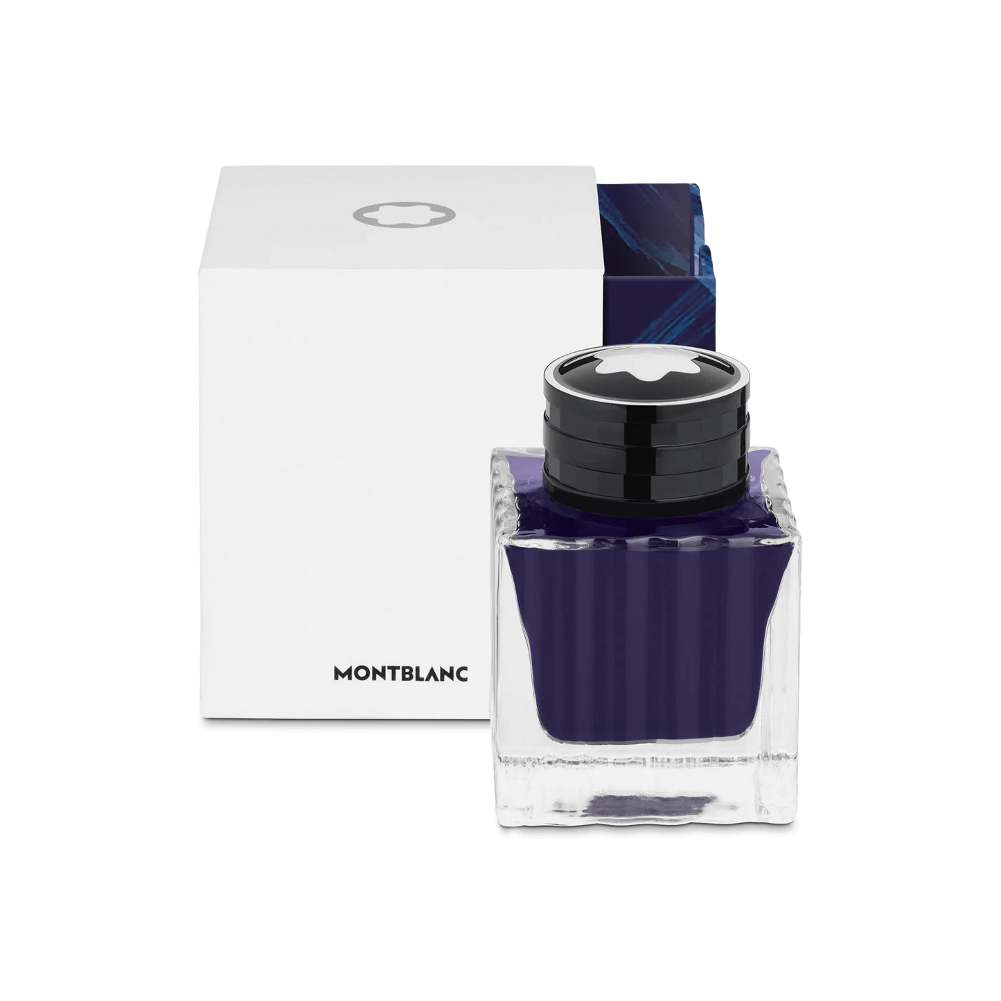 Montblanc inktfles 50ml blauw collectie Meisterstück Glacier blauw 129481