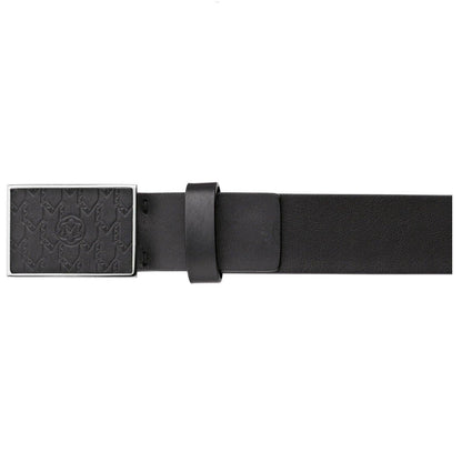 Montblanc riem Classic Line M Signature zwart 109771