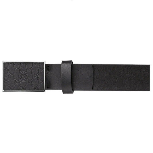 Montblanc riem Classic Line M Signature zwart 109771