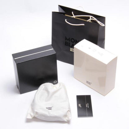 Montblanc riem Classic Line M Signature zwart 109771