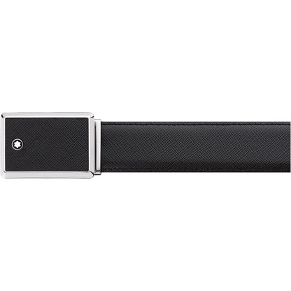 Montblanc verstelbare riem Sartorial zwart 114421
