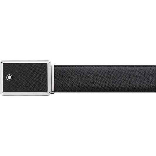 Montblanc verstelbare riem Sartorial zwart 114421