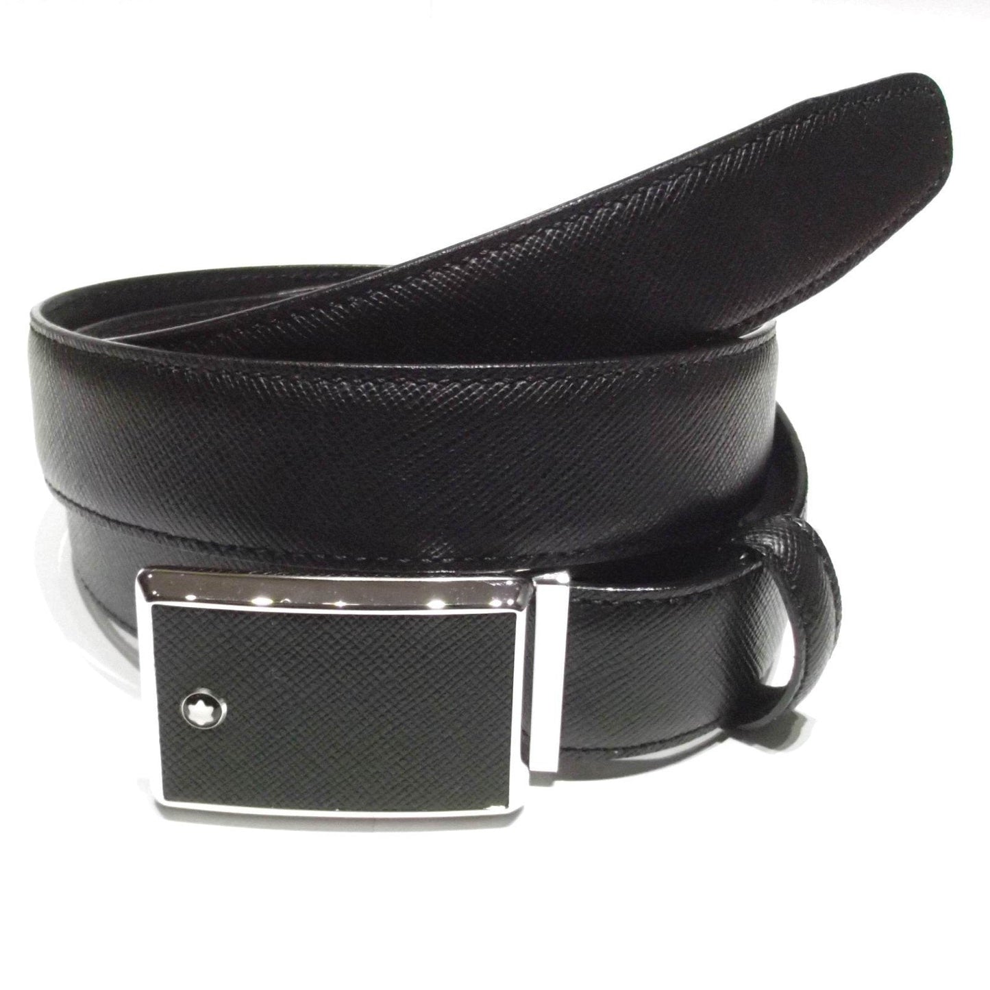 Montblanc verstelbare riem Sartorial zwart 114421
