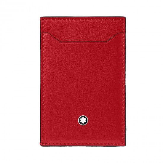 Montblanc etui 3 vakken Meisterstück rood 129685
