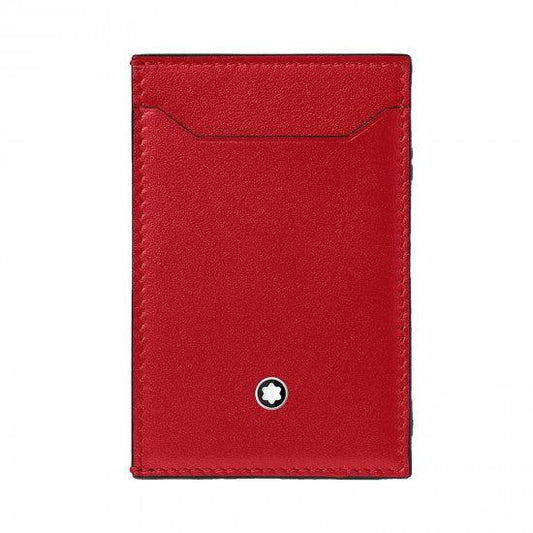 Montblanc etui 3 vakken Meisterstück rood 129685