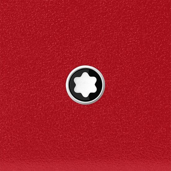 Montblanc etui 3 vakken Meisterstück rood 129685