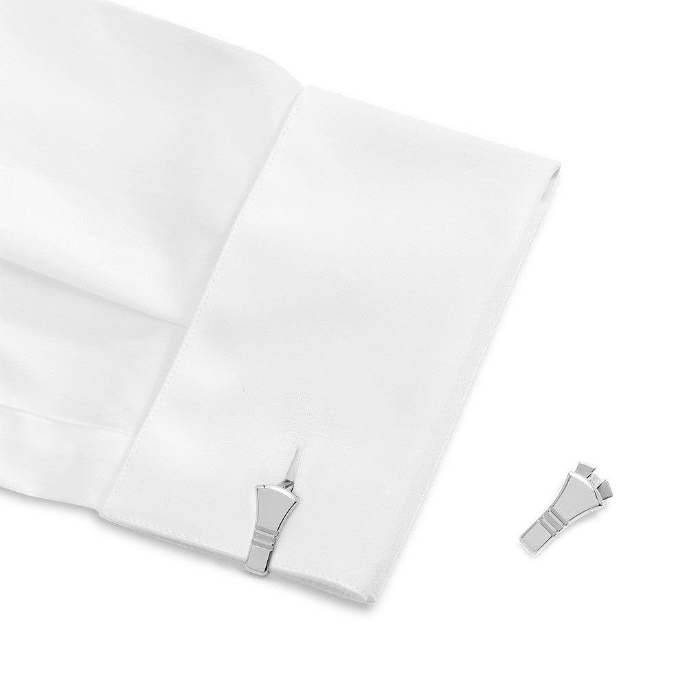 Montblanc manchetknopen Essential Sartorial staal 116640