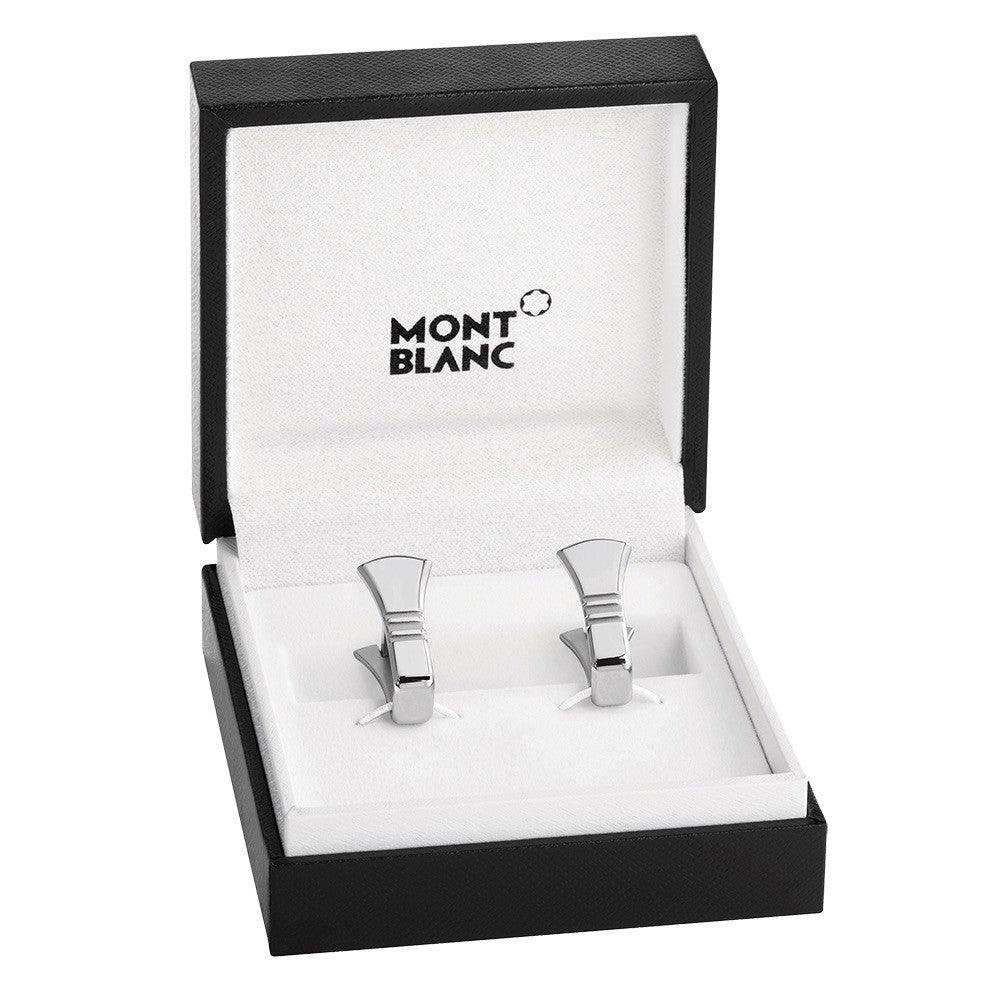 Montblanc manchetknopen Essential Sartorial staal 116640