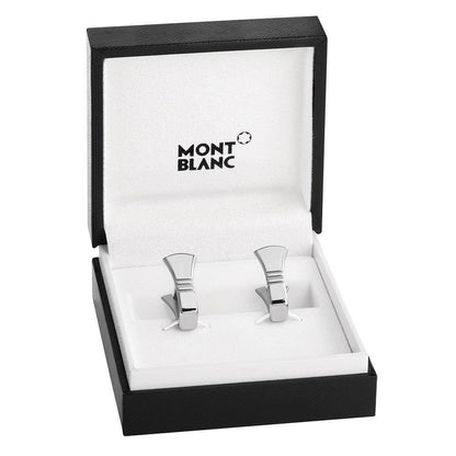Montblanc manchetknopen Essential Sartorial staal 116640