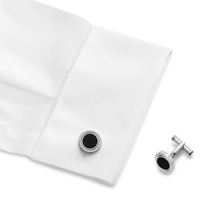 Montblanc manchetknopen Meisterstuck staal 116664
