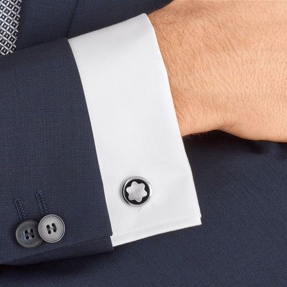 Montblanc manchetknopen Star staal 116661