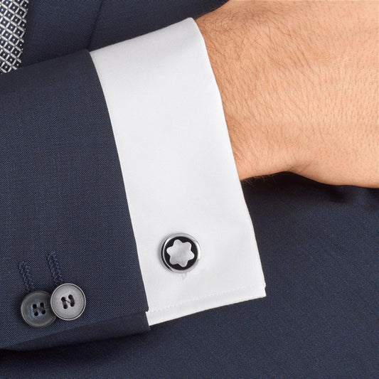 Montblanc manchetknopen Star staal 116661