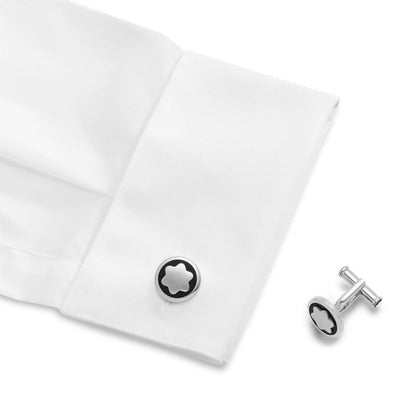 Montblanc manchetknopen Star staal 116661