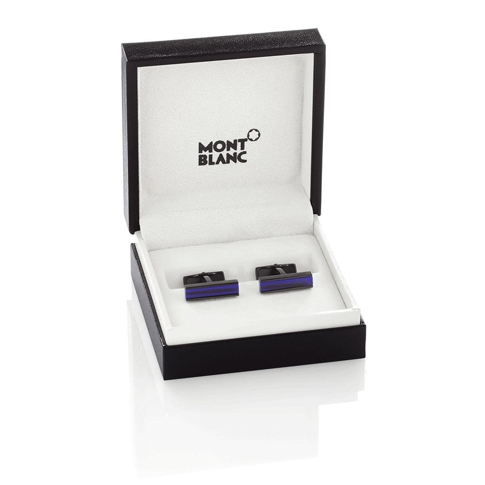 Montblanc Urban Speed ​​Manchetknopen Zwart PVD Staal 112930
