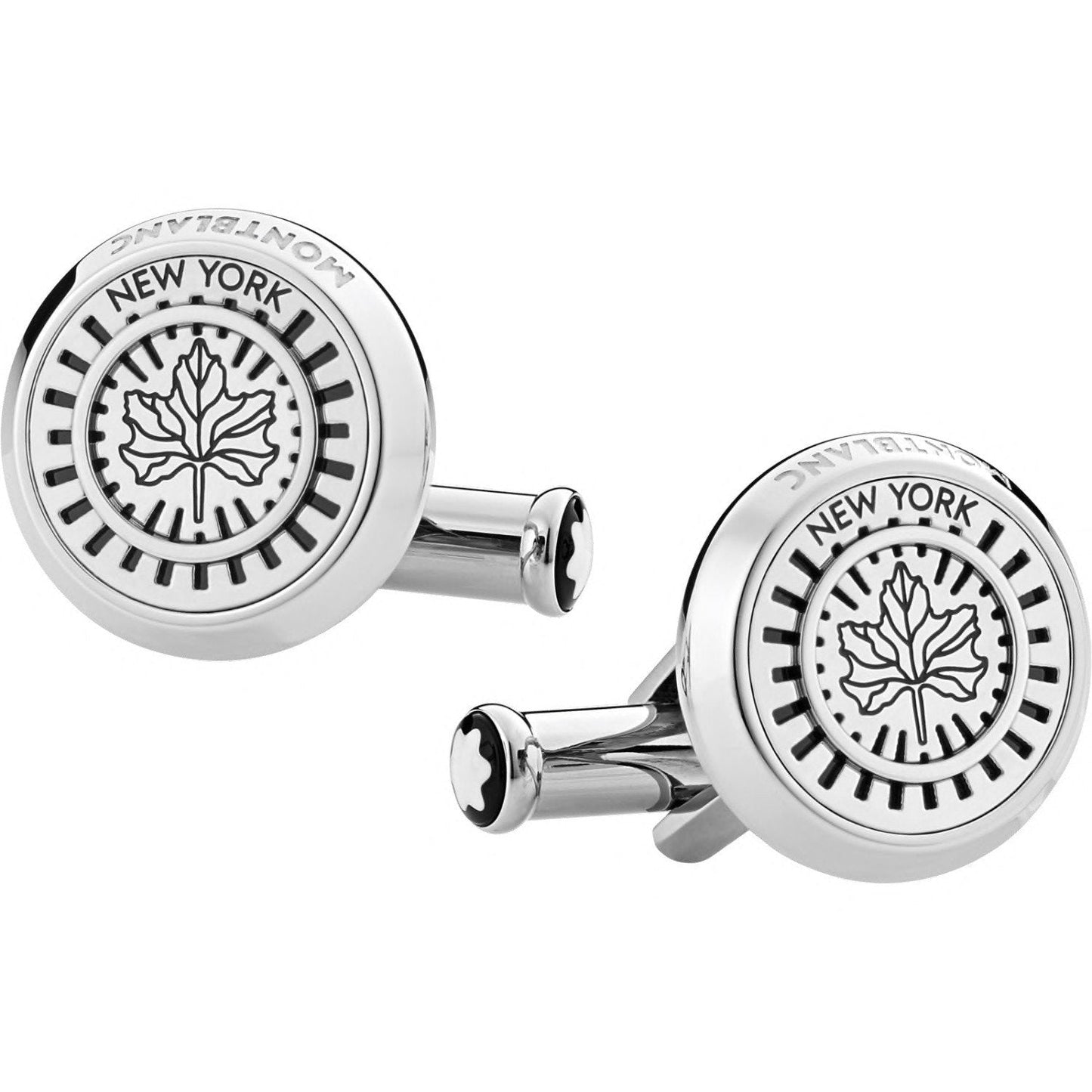 Montblanc manchetknopen Urban Spirit staal 124057