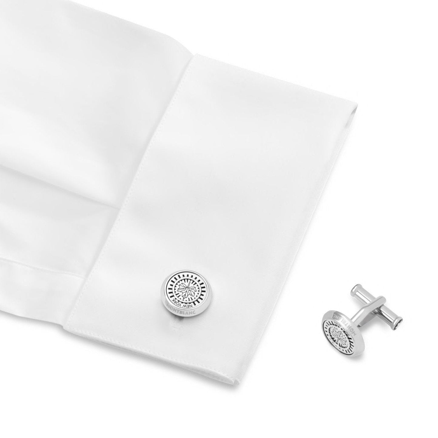 Montblanc manchetknopen Urban Spirit staal 124057