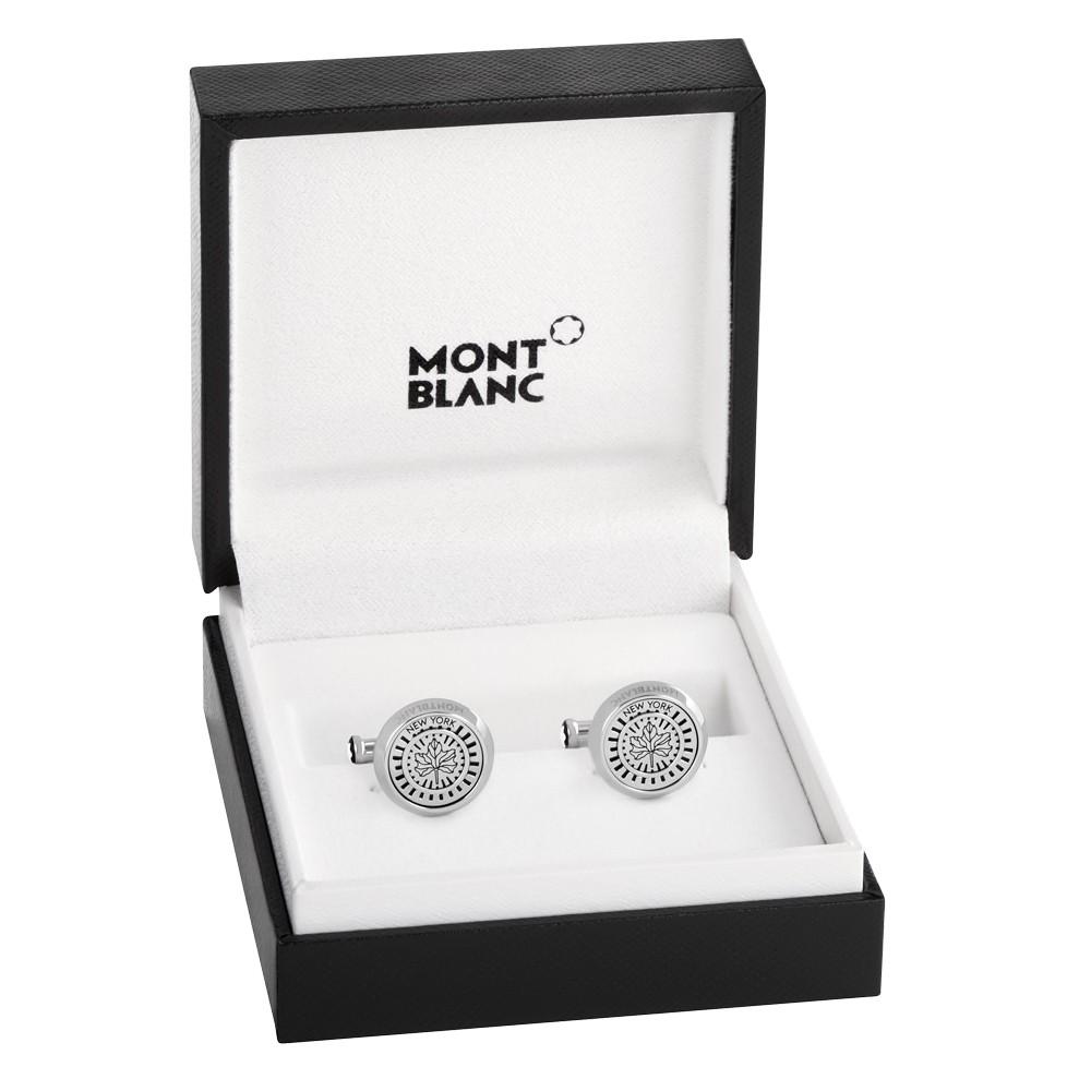 Montblanc manchetknopen Urban Spirit staal 124057