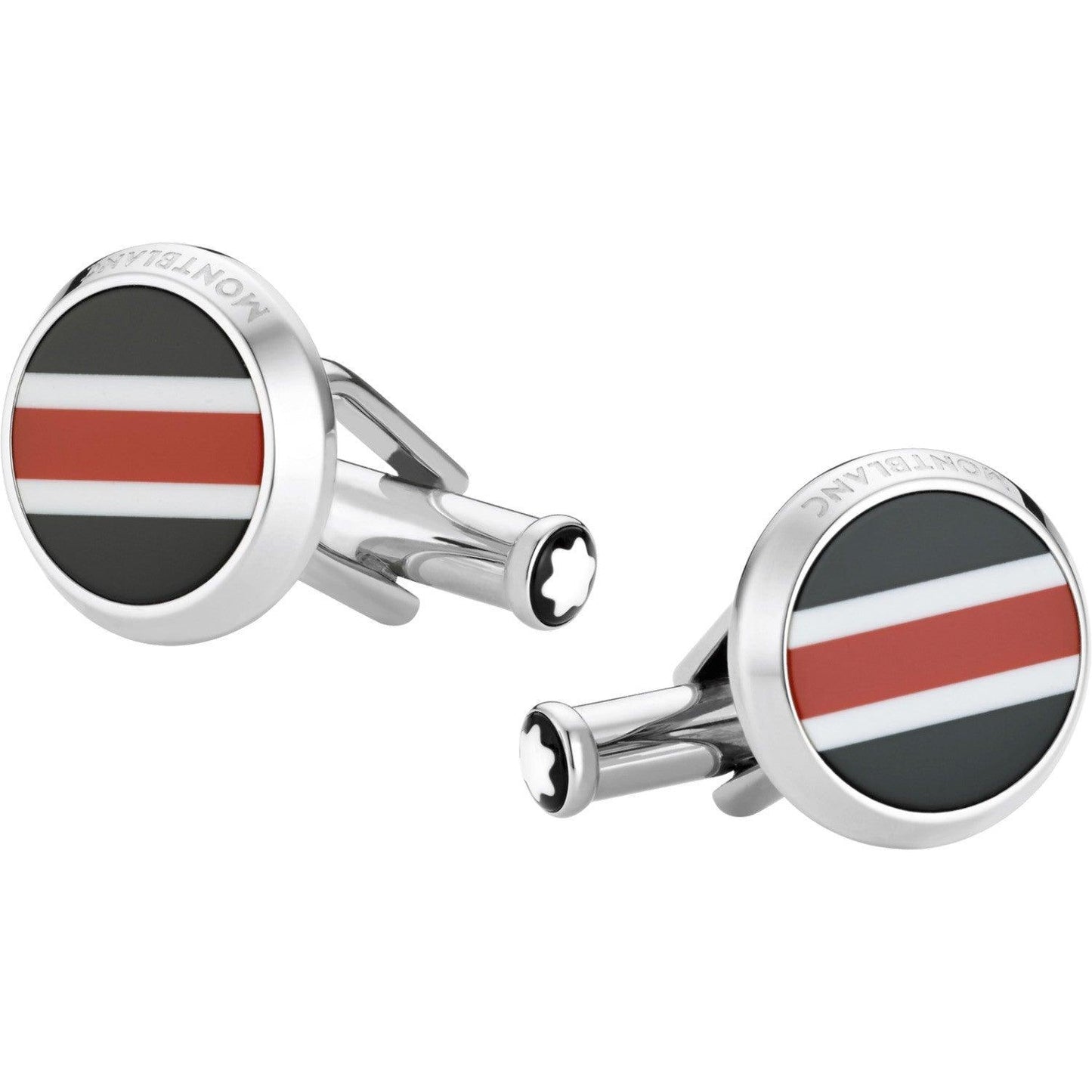 Montblanc Urban Spirit manchetknopen staal hars 118596