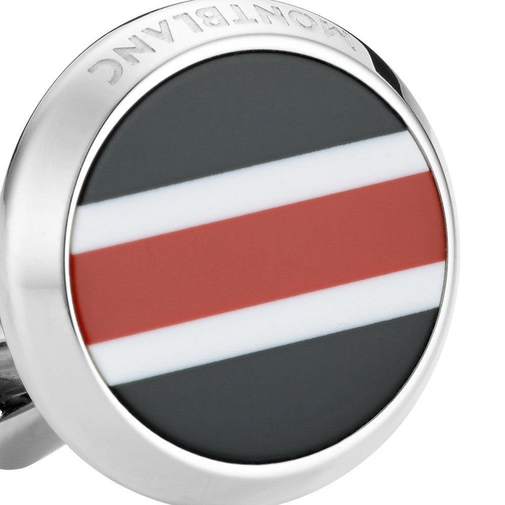 Montblanc Urban Spirit manchetknopen staal hars 118596