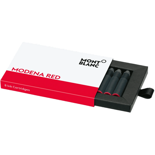 Montblanc inktpatronen 8 stuks rood Modena 128205