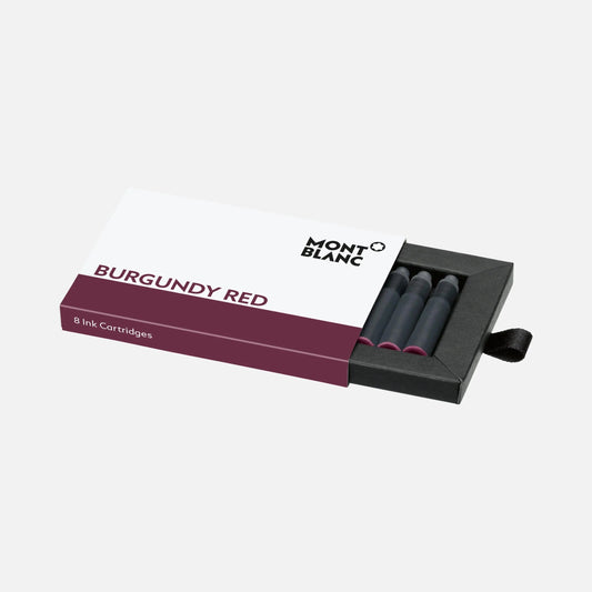 Montblanc inktpatronen bordeauxrood, 8 stuks 128201