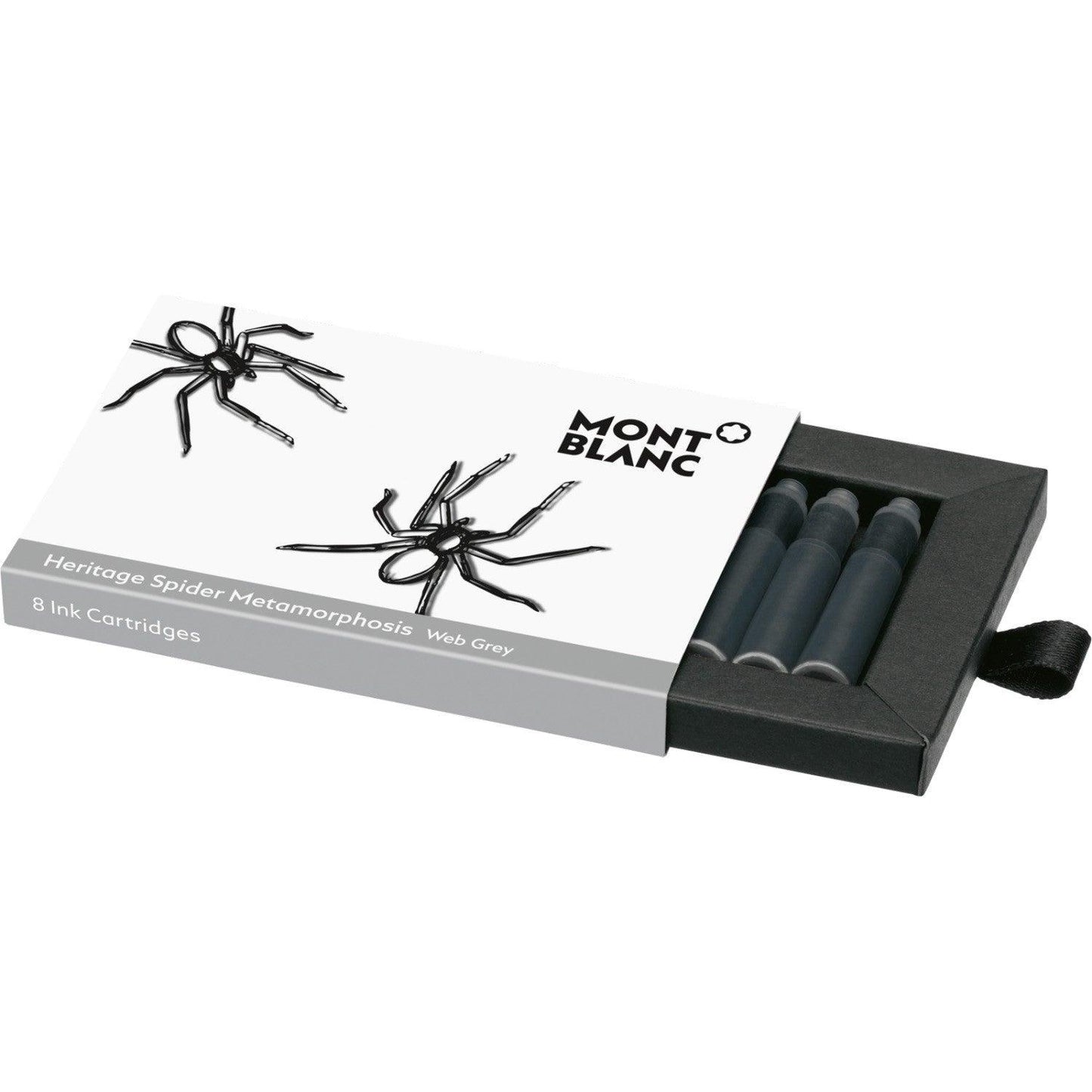 Montblanc Heritage Spider inktpatronen (grijs) 8 stuks 118207