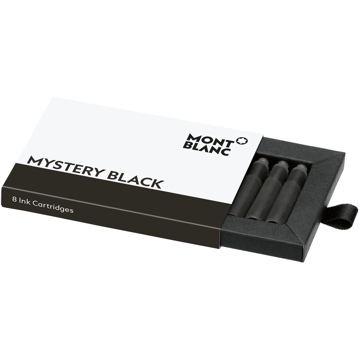 Montblanc inktpatronen Mystery Black (zwart) verpakking 8 stuks 128197
