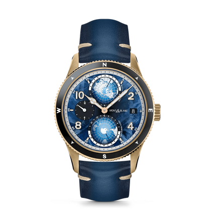 Montblanc horloge 1858 Geosphere 0 Oxygen Limited Edition 1786 stuks 129415
