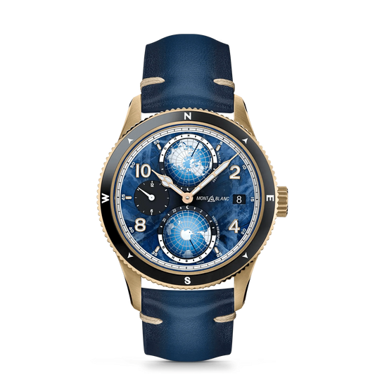 Montblanc horloge 1858 Geosphere 0 Oxygen Limited Edition 1786 stuks 129415