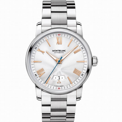Montblanc horloge 4810 Date 42mm zilver automatisch staal 114852