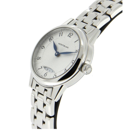 Montblanc horloge Bohème Date Lady 27mm zilver quartz staal 111207