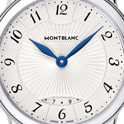 Montblanc horloge Bohème Date Lady 27mm zilver quartz staal 111207