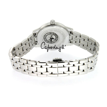 Montblanc horloge Bohème Date Lady 27mm zilver quartz staal 111207
