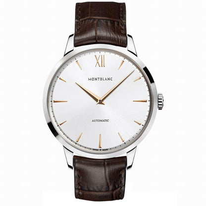 Montblanc horloge Heritage Spirit 41mm zilver automatisch staal 110695