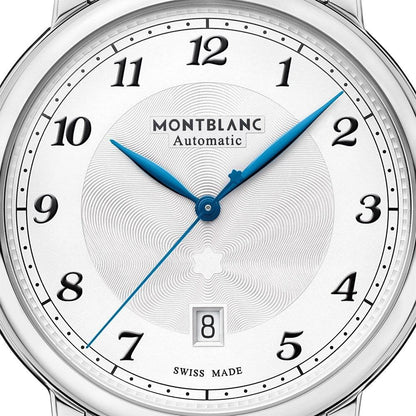 Montblanc horloge Star Legacy Date 42mm zilver automatisch staal 116511