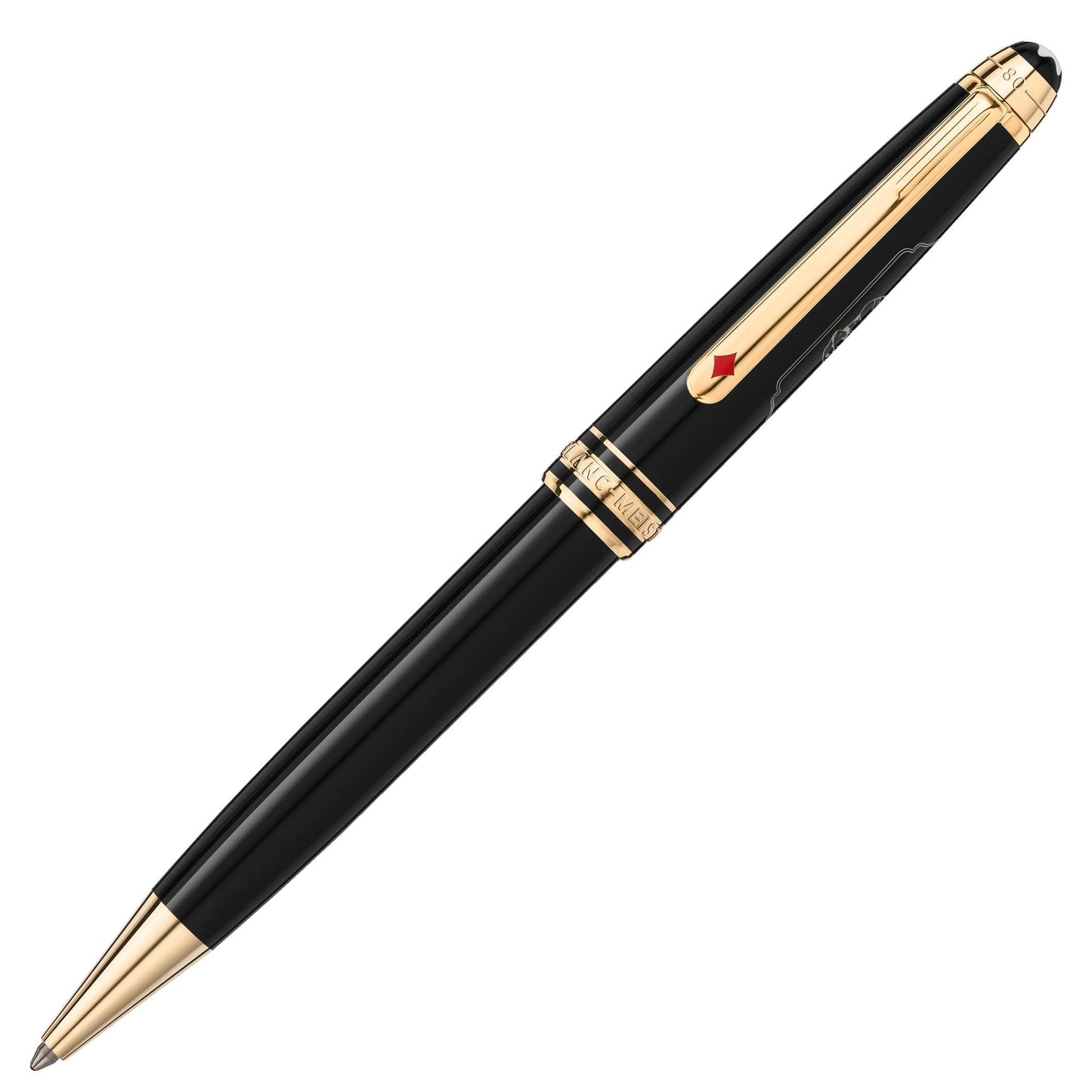 Montblanc balpen Classique Meisterstück Rond de wereld in 80 dagen 128475