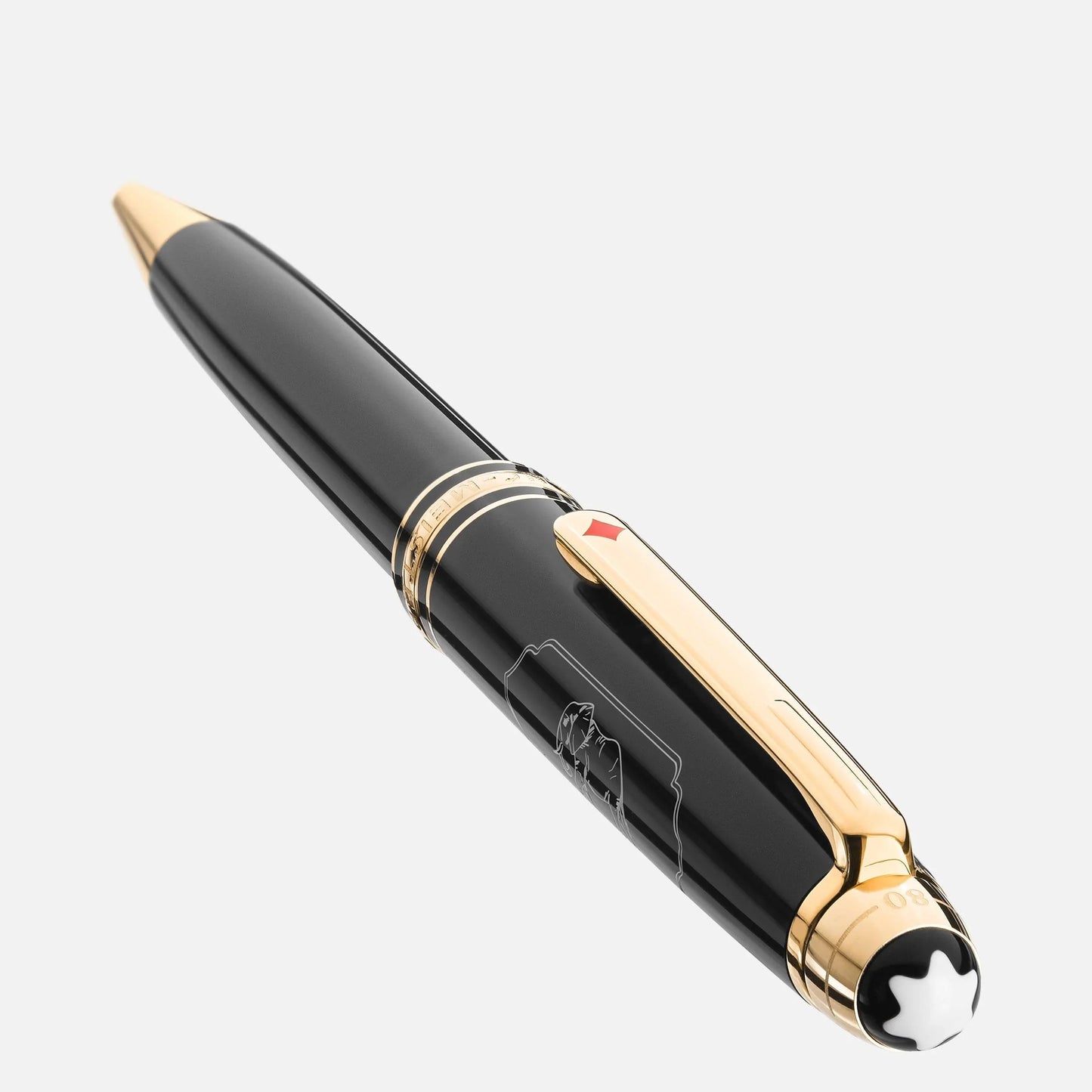Montblanc balpen Classique Meisterstück Rond de wereld in 80 dagen 128475