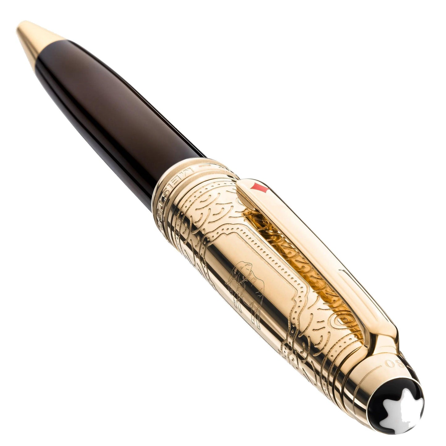 Montblanc balpen Doué Classique Meisterstück Around the World in 80 Days 128483